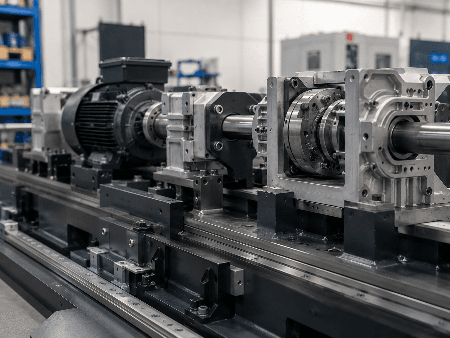 Machined components for industrial equipment